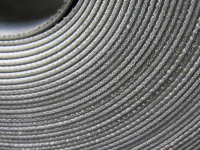 BDI BD764 2 Ply .074" Smooth Top Black Nylon Backed Conveyor Belt 8-7/8" X 160'