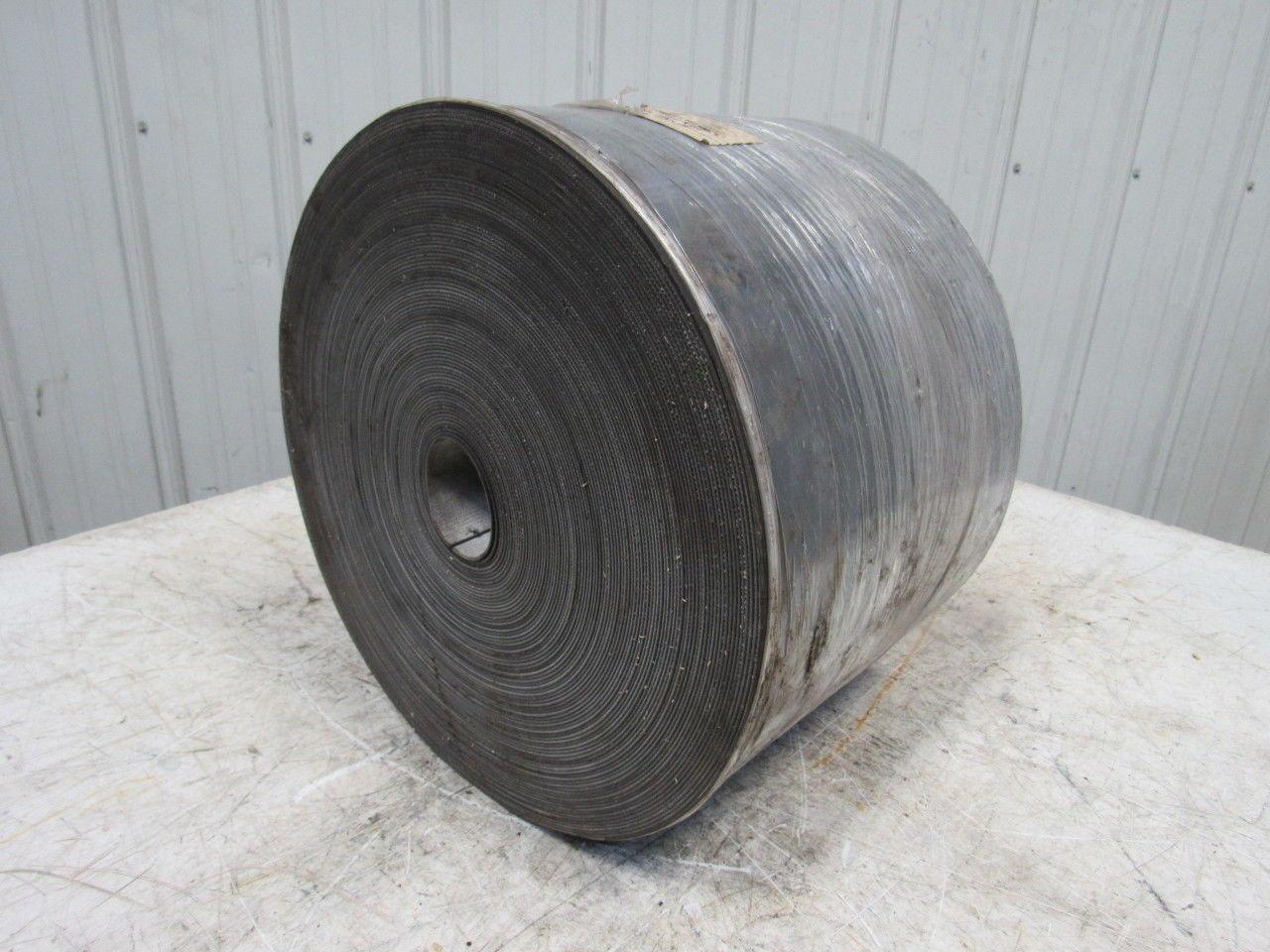 BDI BD764 2 Ply .074" Smooth Top Black Nylon Backed Conveyor Belt 11-7/8" X 200'