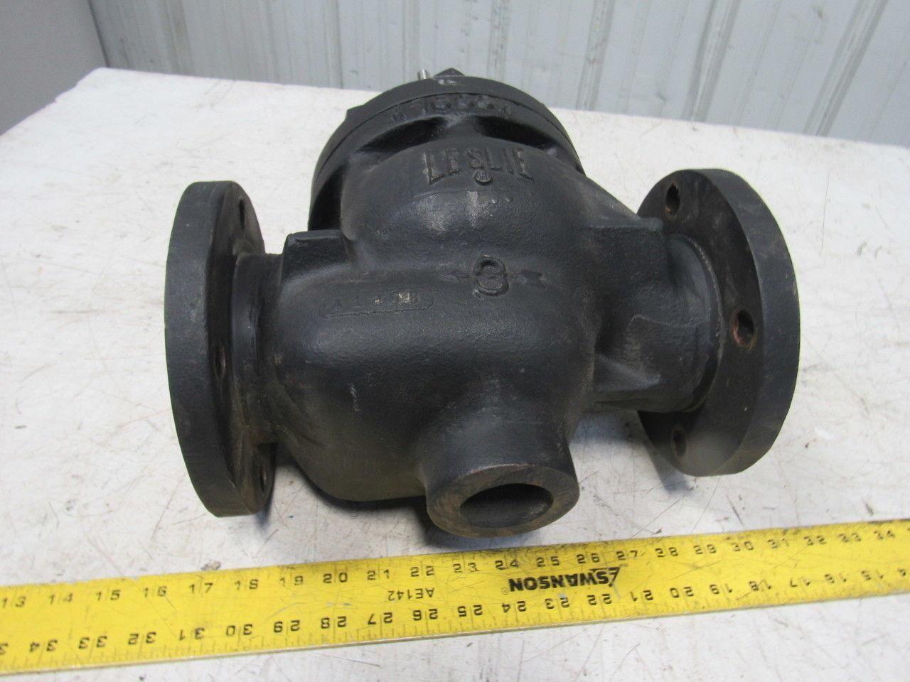Leslie 841H2X1SL0 3" Flange 125CL 60PSIG Body Size 3 450°F MAX Gate Valve