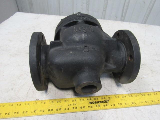 Leslie 841H2X1SL0 3" Flange 125CL 60PSIG Body Size 3 450°F MAX Gate Valve