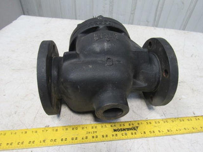 Leslie 841H2X1SL0 3" Flange 125CL 60PSIG Body Size 3 450°F MAX Gate Valve