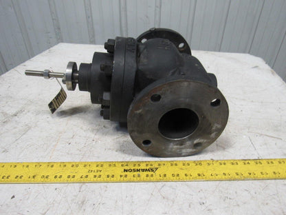 Leslie 841H2X1SL0 3" Flange 125CL 60PSIG Body Size 3 450°F MAX Gate Valve