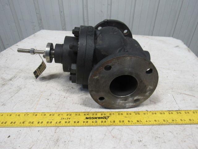 Leslie 841H2X1SL0 3" Flange 125CL 60PSIG Body Size 3 450°F MAX Gate Valve