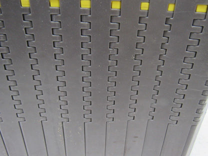 Rexnord DTS 8508 6.30" (4-1/2" Desc) Wide Flat Top Conveyor Chain Blade Edge 10'