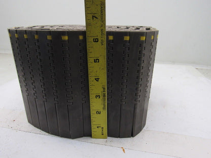 Rexnord DTS 8508 6.30" (4-1/2" Desc) Wide Flat Top Conveyor Chain Blade Edge 10'