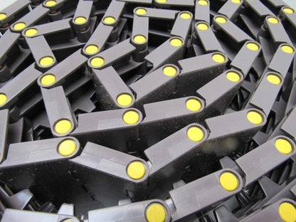 Rexnord HP5705-4.5 4-1/2" Mat Top Flat Transfer Blade Edge Conveyor Chain 10'