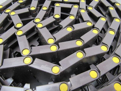 Rexnord HP5705-4.5 4-1/2" Mat Top Flat Transfer Blade Edge Conveyor Chain 10'