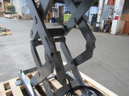 Globe 2000LB Hydraulic Scissor Lift Table 48"x48" Top 7-1/2"-46" 230/460V 3Ph