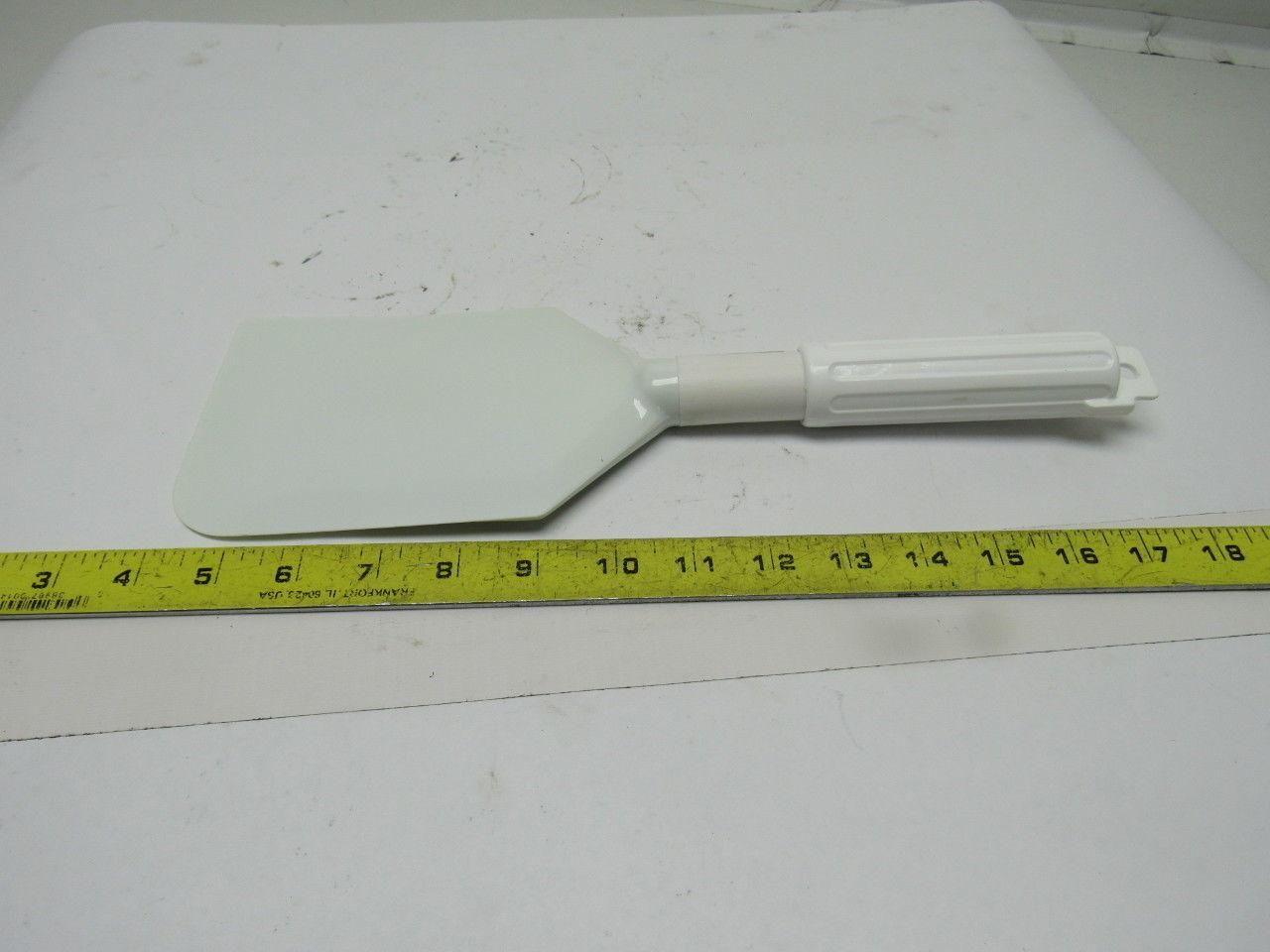 Dynalon Nylon Or PE Rigid Blade Scrapper Spatula Lab 13-1/2" OAL 4-1/2" Wide