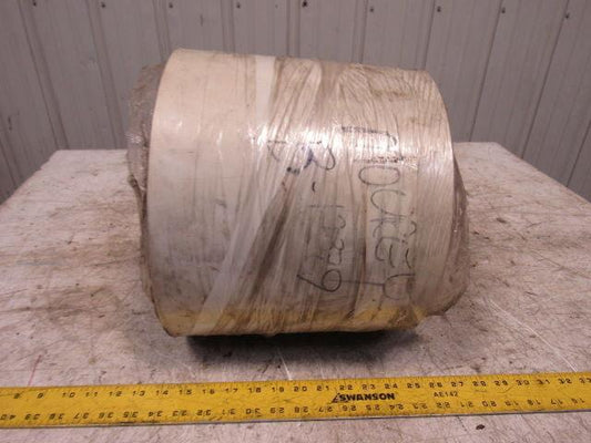 Dunham Rubber FUNP-3 White 3 Ply Center Guide Conveyor Belt 298-1/2" X 10-1/2"