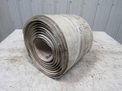 Dunham Rubber FUNP-3 White 3 Ply Center Guide Conveyor Belt 298-1/2" X 10-1/2"