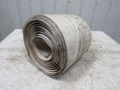 Dunham Rubber FUNP-3 White 3 Ply Center Guide Conveyor Belt 298-1/2" X 10-1/2"