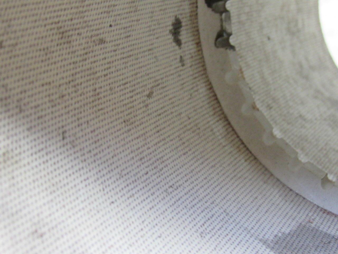 Dunham Rubber FUNP-3 White 3 Ply Center Guide Conveyor Belt 298-1/2" X 10-1/2"
