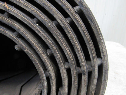 2 Ply Molded Rubber Closed Chevron Conveyor Belt 36" x 20'x 5/16"