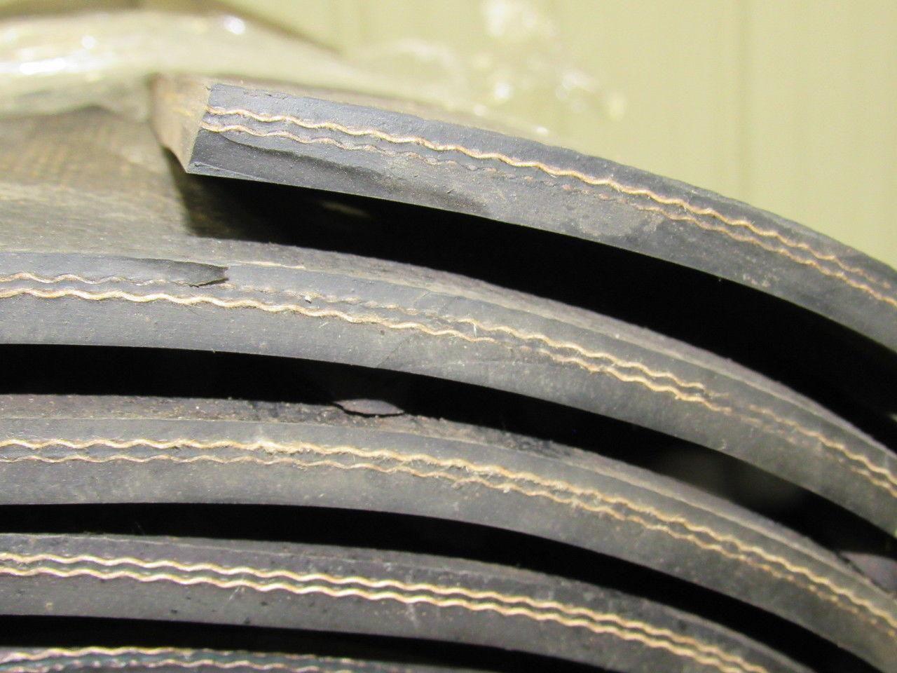 2 Ply Molded Rubber Closed Chevron Conveyor Belt 36" x 20'x 5/16"