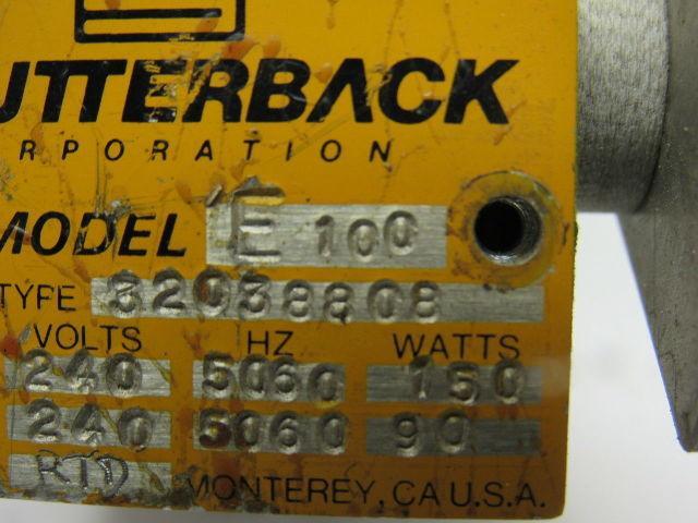 Slautterback E100 240V 150W 240V Coil Hot Melt Adhesive Applicator Head