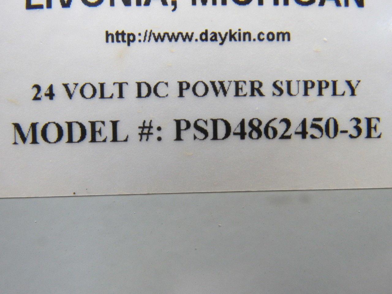 Daykin PSD4862450-3E 24VDC Power Supply