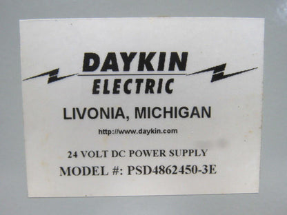 Daykin PSD4862450-3E 24VDC Power Supply