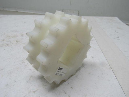 Rex Rexnord 114-4313-3 KU820-16T Nylon Modular Sprocket 1-1/2" Square Bore