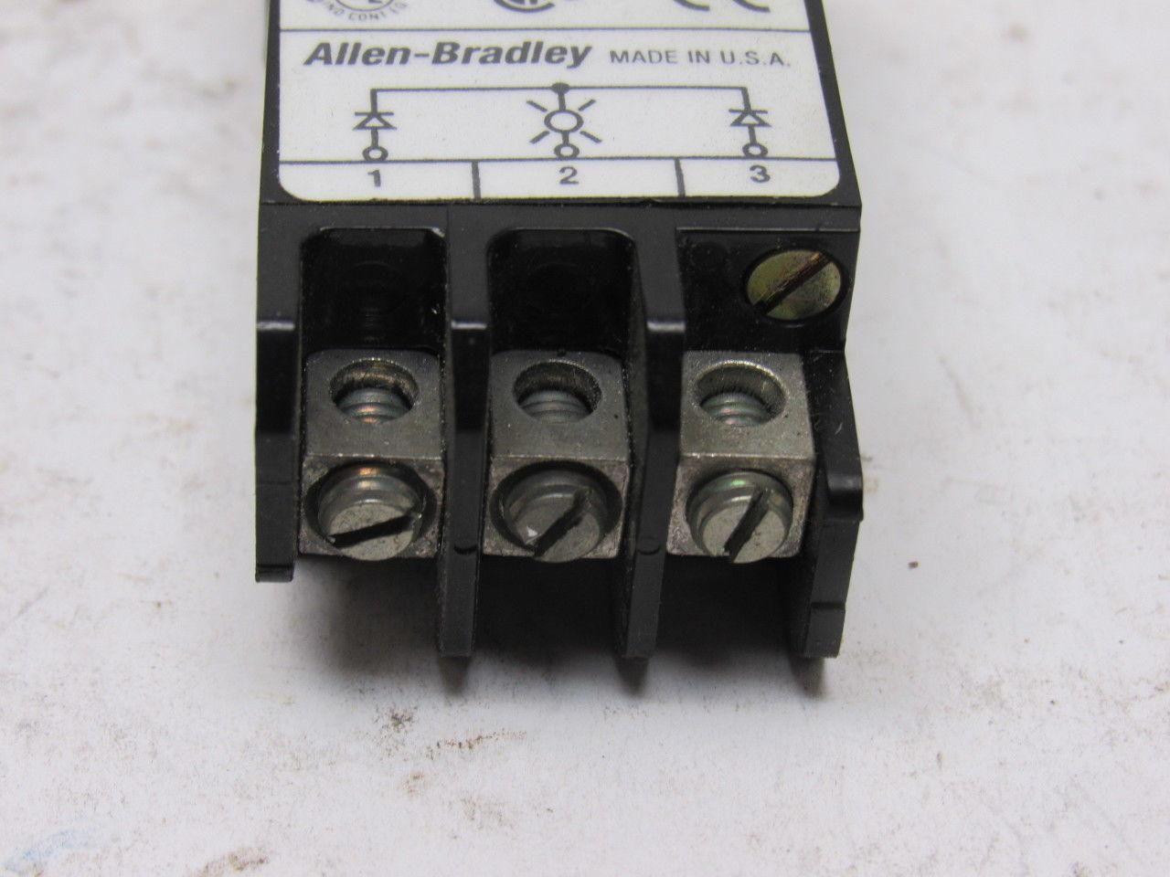 A-B Allen Bradley 800T-PSD24 Ser. T 18mm Pilot Light Amber 24V