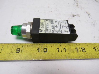 A-B Allen Bradley 800T-PSD24 Ser. T 18mm Pilot Light Green 24V