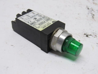 A-B Allen Bradley 800T-PSD24 Ser. T 18mm Pilot Light Green 24V
