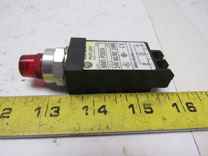 A-B Allen Bradley 800T-PSD24 Ser. T 18mm Pilot Light Red 24V