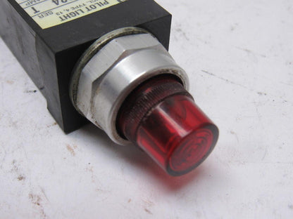A-B Allen Bradley 800T-PSD24 Ser. T 18mm Pilot Light Red 24V