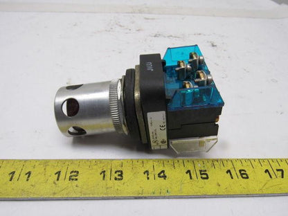 Allen Bradley 800T-QA24RAV Ser. T 24V Guarded Momentary Contact E-Stop N/C