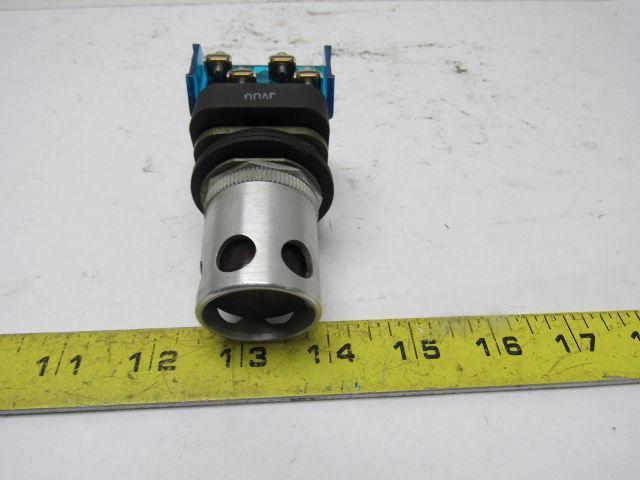 Allen Bradley 800T-QA24RAV Ser. T 24V Guarded Momentary Contact E-Stop N/C