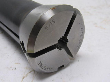 Hardinge 40350059000000 5/16" RD Serrated 1" ACME Grid Heat Treated Collet