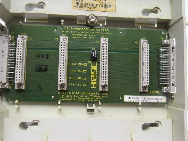 Rexroth Indramat RMB02.1-04 4  Slot Chassis Unit Rack Base