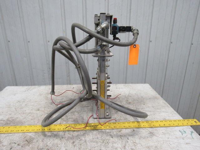 Salina Vortex B03 25550 2-1/4" Pneumatic Slide Gate Dry Material Cut Off Valve