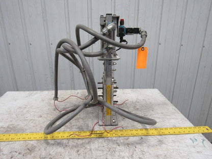 Salina Vortex B03 25550 2-1/4" Pneumatic Slide Gate Dry Material Cut Off Valve