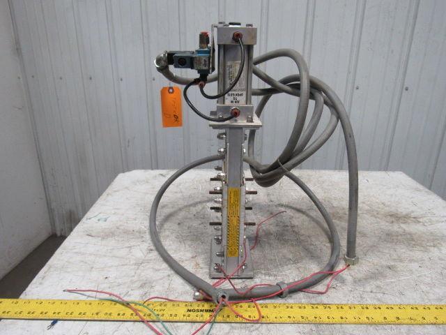 Salina Vortex B03 25550 2-1/4" Pneumatic Slide Gate Dry Material Cut Off Valve