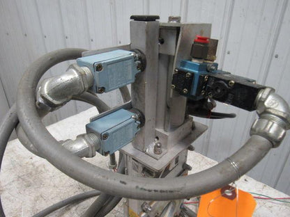 Salina Vortex B03 25550 2-1/4" Pneumatic Slide Gate Dry Material Cut Off Valve