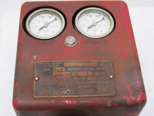 Leslie UDRVP 1:1 Ratio 600 PSIG Pressure Range 035-100 Pilot Control Valve