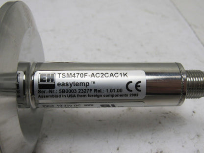 Endress & Hauser TSM470F-AC2CAC1K 10-35VDC 4-20mA Easy Temp RTD Transmitter