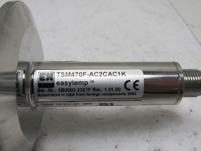 Endress & Hauser TSM470F-AC2CAC1K 10-35VDC 4-20mA Easy Temp RTD Transmitter