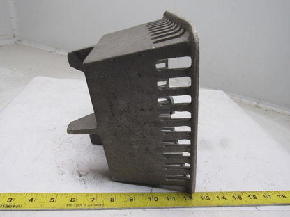 W-2480-BU 9-1/4" x 9-1/4" x 6-1/4" Cast Aluminum Floor Sink Drain Basket