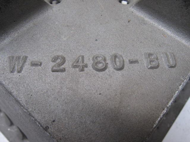 W-2480-BU 9-1/4" x 9-1/4" x 6-1/4" Cast Aluminum Floor Sink Drain Basket