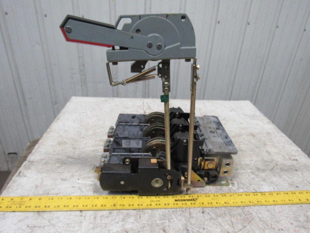 Allen Bradley Ser A 600A 600VAC 250VDC MAX 3Ph Disconnect Switch