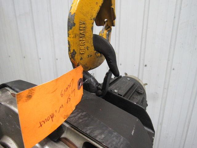P & H 1/2 Ton Electric Chain Hoist 1000 lb 12' Lift 460V W/7' Pendant