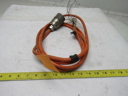 Indramat IKS0083-03.0 E42256 32 Pin 43mm Female Plug AWM Style Multi-Pair 8'