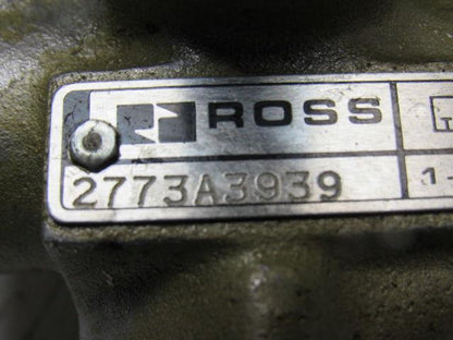 Ross 2773A3939 2/2 Quick Exhaust Safety Shut Off Lock Out Valve 110V Coil