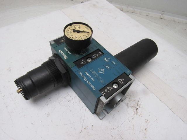 Rexroth 5351430200_5351230060 12 Bar Filter Regulator 1/2" NPT