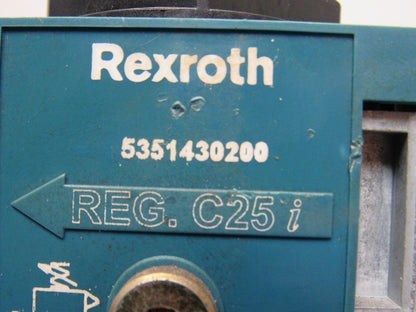 Rexroth 5351430200_5351230060 12 Bar Filter Regulator 1/2" NPT