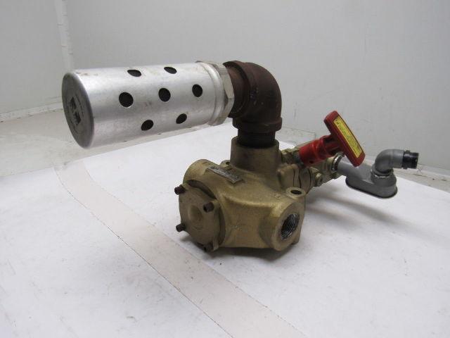 Ross 2773A6072 2/2 LOX Quick Exhaust Lock Out Valve 24VDC Solenoid 1" NPT