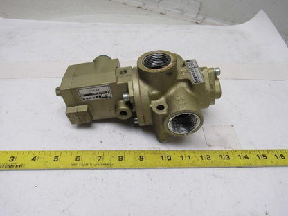 Ross D2773A6858 2/2 Solenoid Operated 1" NPT Poppet Valve