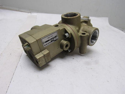 Ross D2773A6858 2/2 Solenoid Operated 1" NPT Poppet Valve